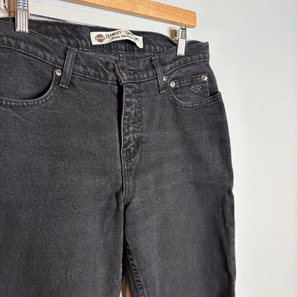 Harley Davidson black Straight Leg jeans - Picture 2 of 6